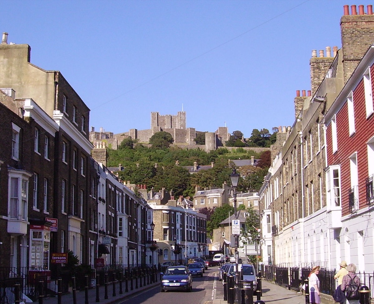 Der Great Tower (Keep) von Dover Castle - normannischer Bergfried aus dem 12. Jahrhundert