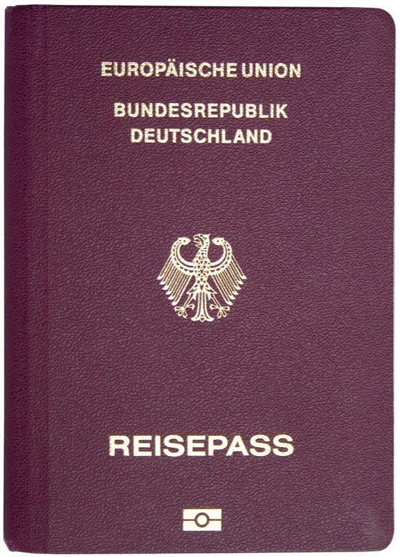 Deutscher biometrischer Reisepass (ePass)